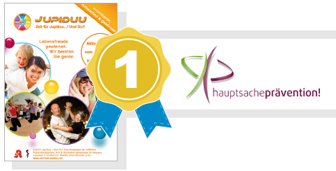 WIPIG Präventionspreis 2009 für das Projekt Zeit für Jupiduu..! und Du? Impf- und Vorsorge-Uhr für Apotheken