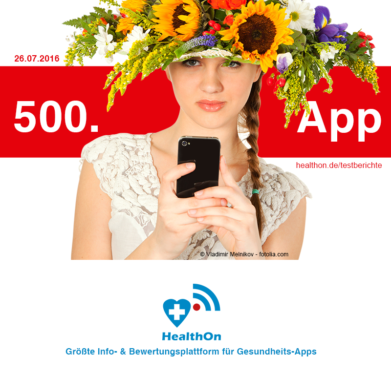 HealthOn - 500. Testbericht veröffentlicht